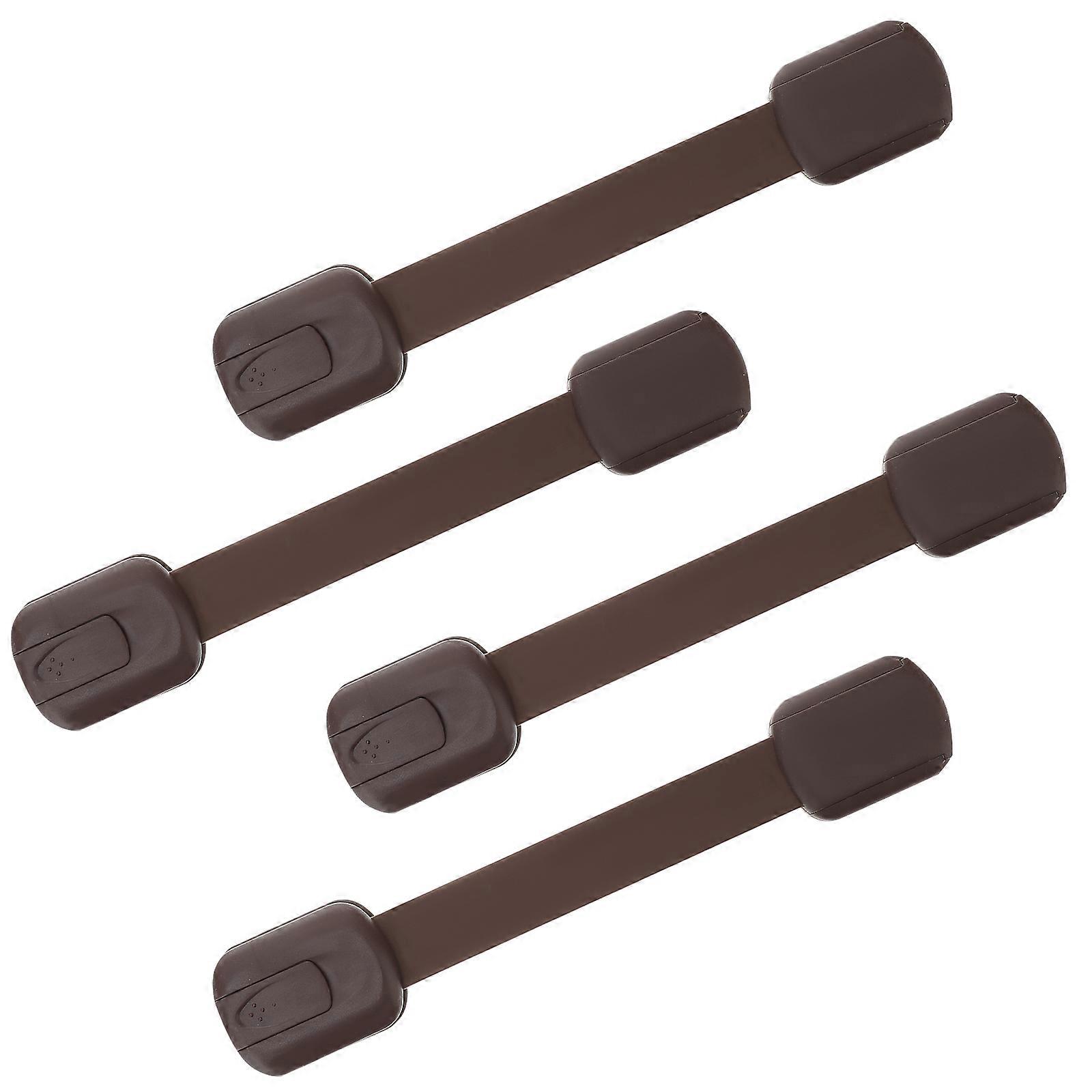 Child Safety Strap Locks Baby Proofing Cabinet Locks with 4Pcs Adjustable Straps