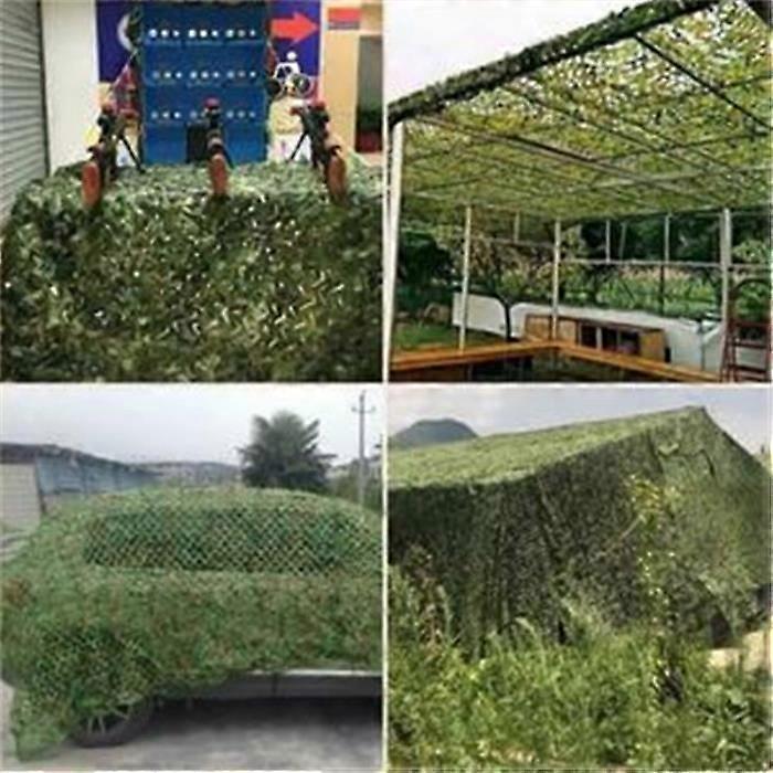 Camouflage Netting - Woodlands - 4X5M - Heavy Duty - Durable - Jungle Camouflage