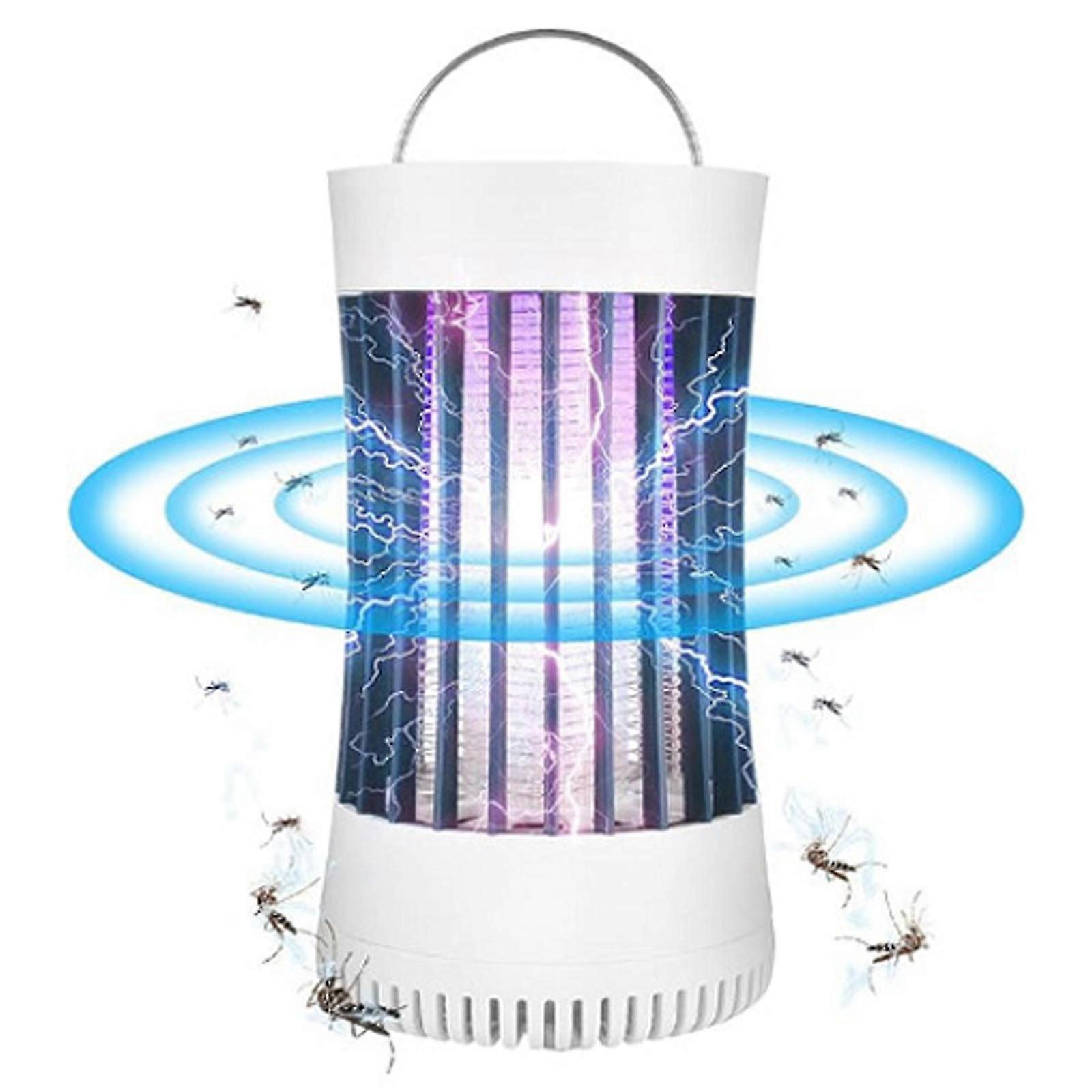 Electric Fly Bug Zapper Mosquito Insect Killer Lamp Light RechargeableQwEF js