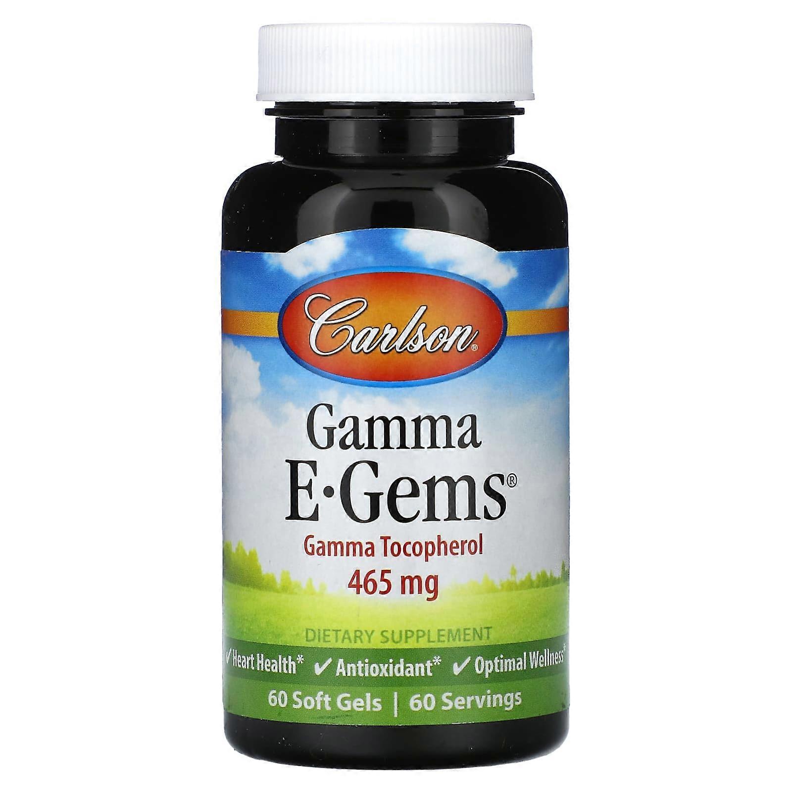 Gamma E-Gems, 465 mg, 60 Soft Gels