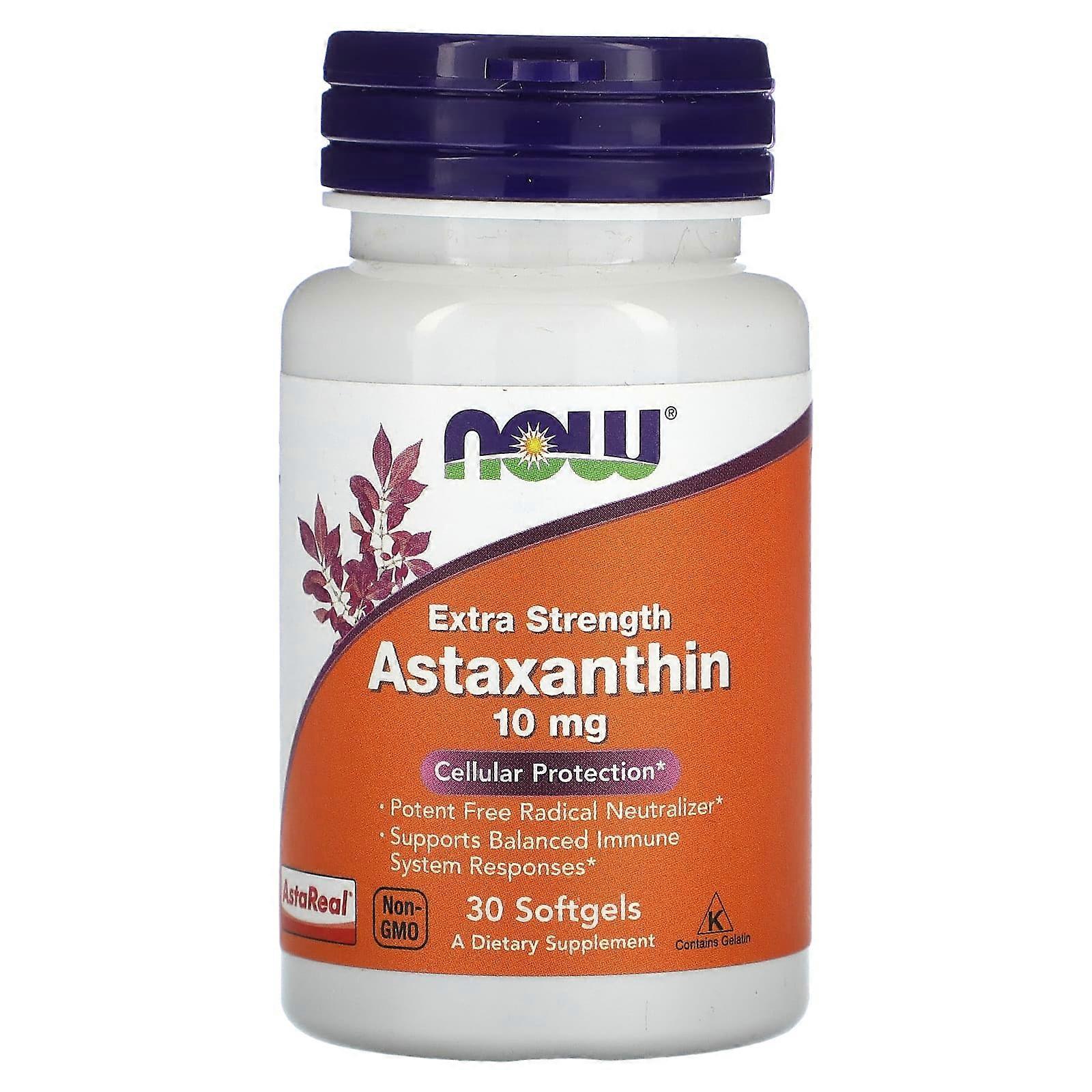 Extra Strength Astaxanthin, 10 mg, 30 Softgels
