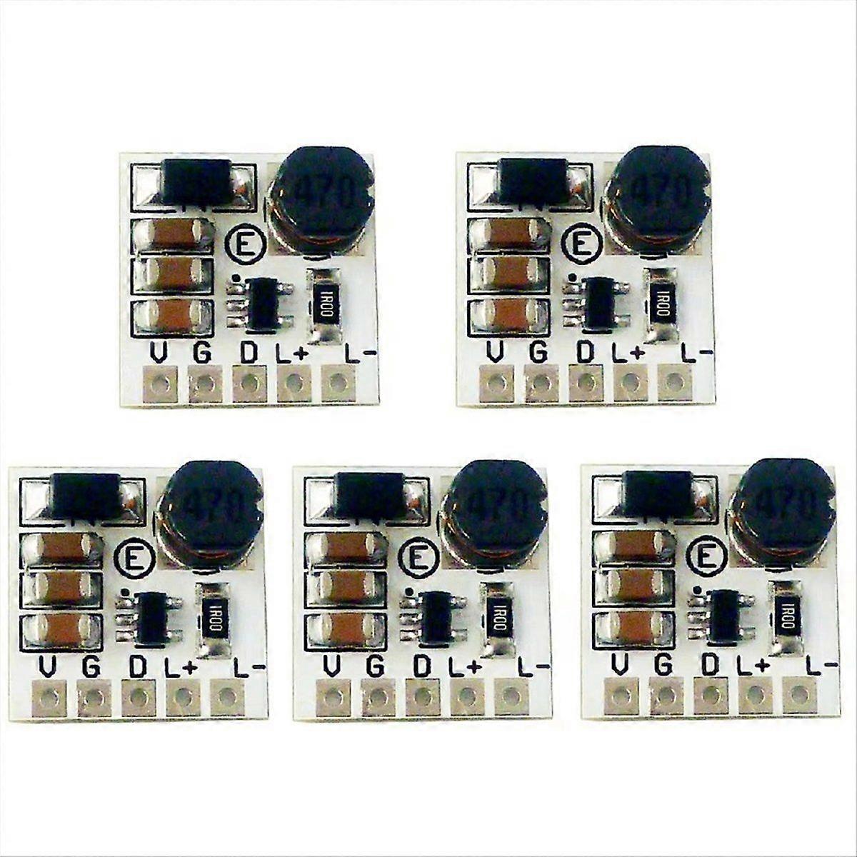 5PCS DC 5-27V 350mA Step-Down HB LED Driver Module Adjustable PWM Controller DC-DC Buck Constant Current Converter