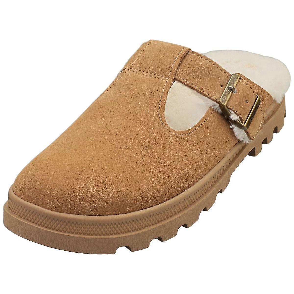 Palladium Dunelite Pyla Warm Womens Slippers in Brown