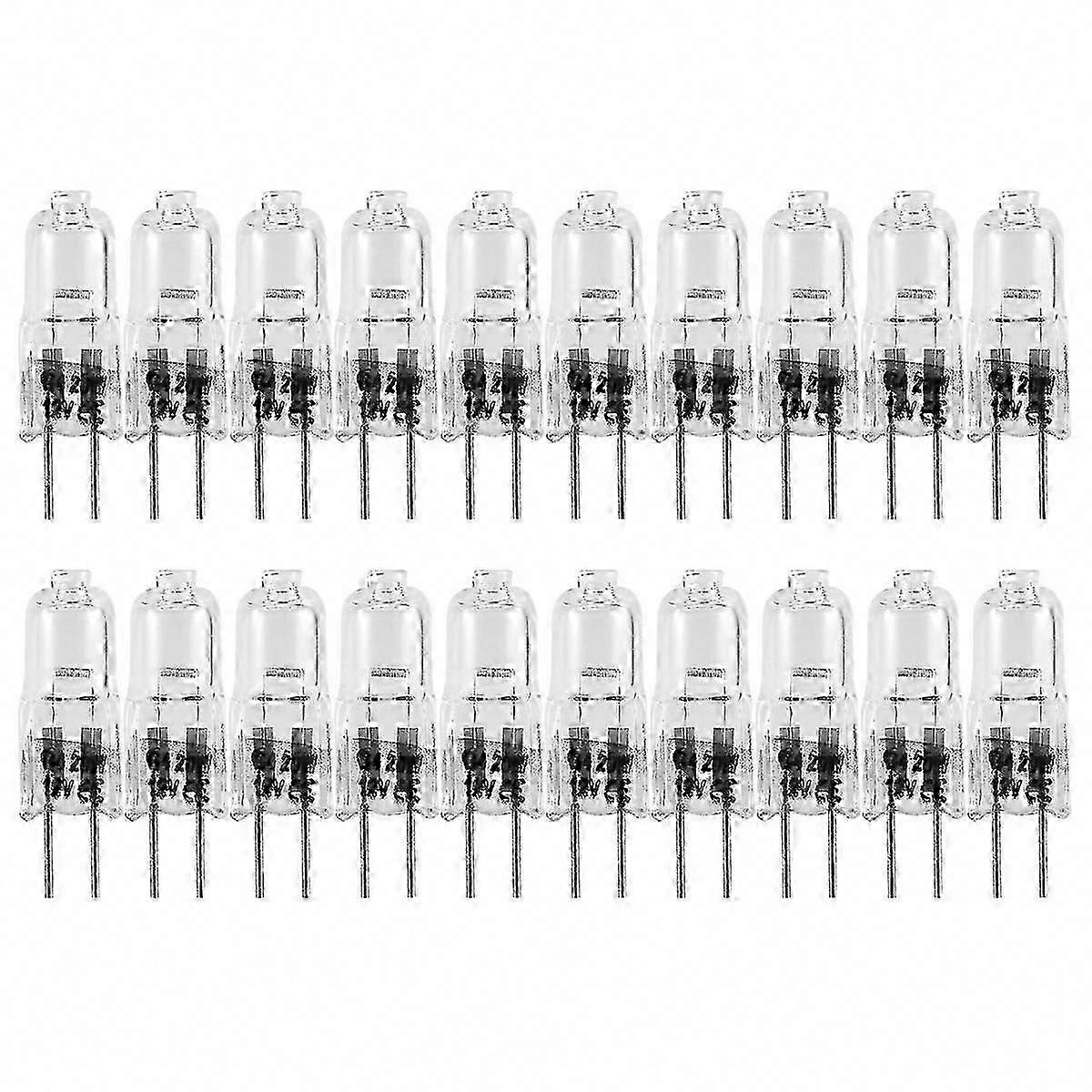 20 st G4 halogenlampor 20W 12V halogenlampor för lampor