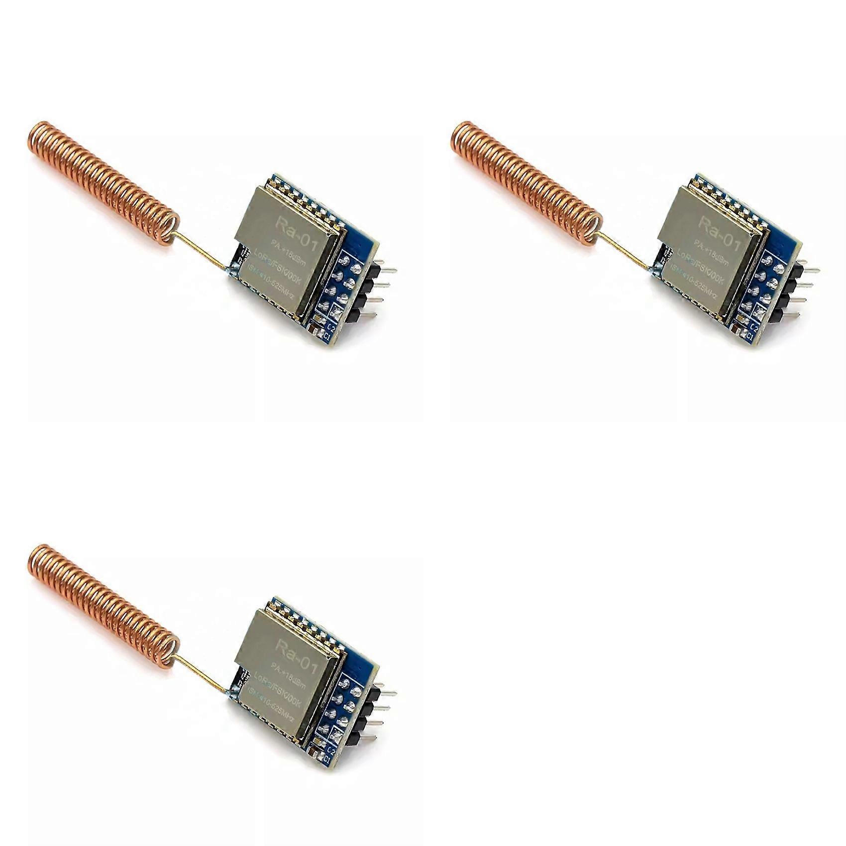 3X Ra-01 LoRa SX1278 433M Wireless Spread Spectrum Transmission Module Most Distant 10KM