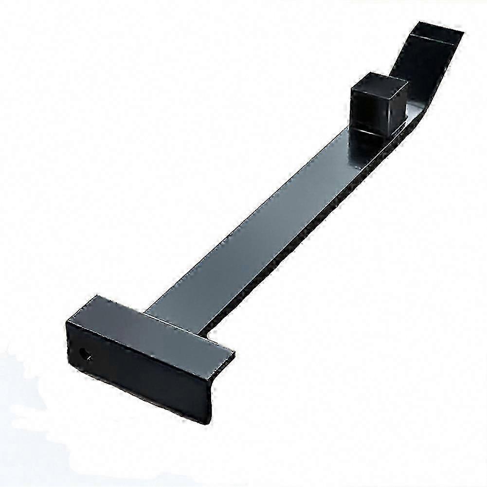 Heavy Duty Pull Bar & Pry Bar for Flooring, Solid Steel Square Block & Angle Hammering Tool