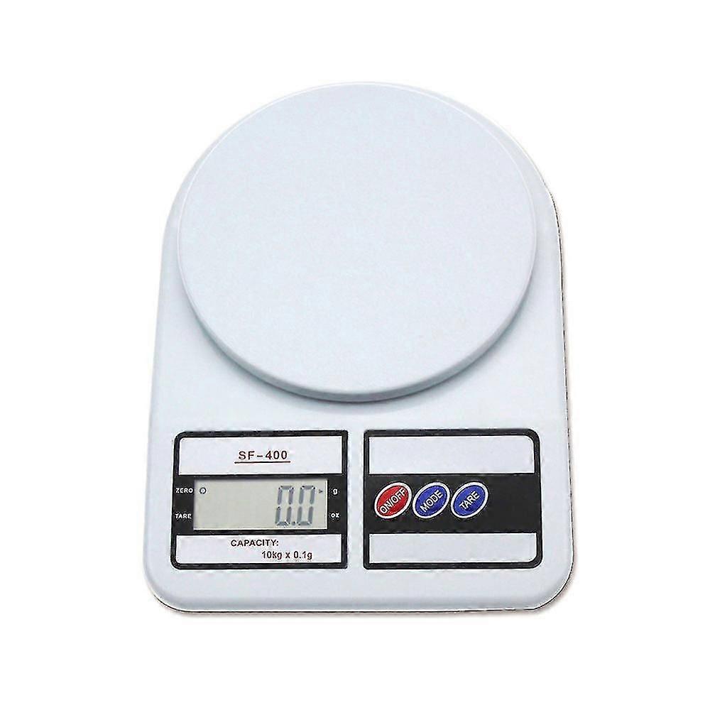 400 10kg/0.1g Kitchen Mail Lcd Digital Scale White