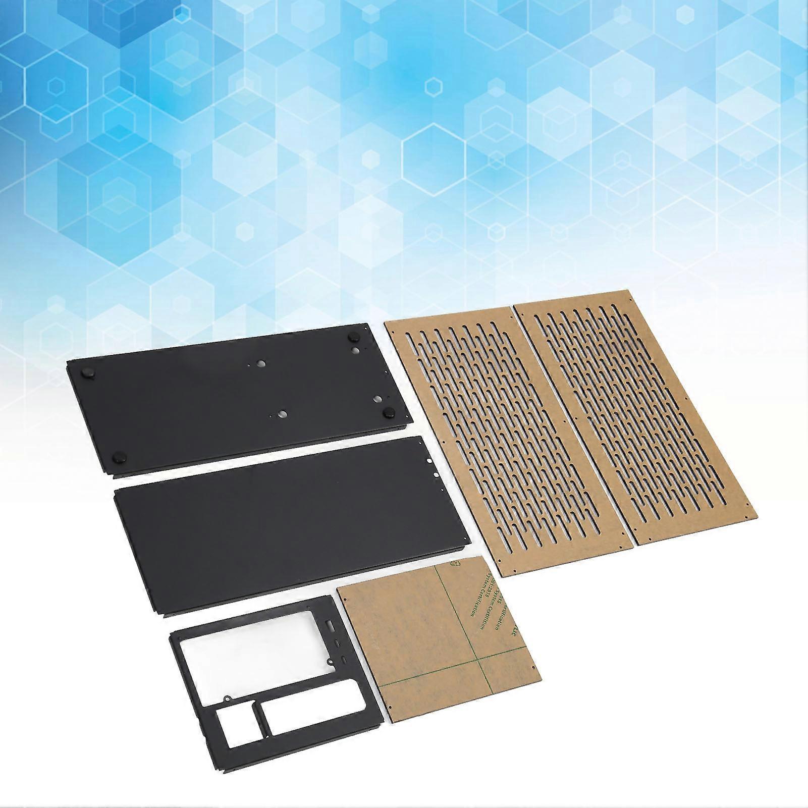 ATX Case 20V 3A 60W PD Charge Daisy Chain Interface Support Steel Acrylic ITX Chassis for Graphics Card Within 13.4in G3 ATX 