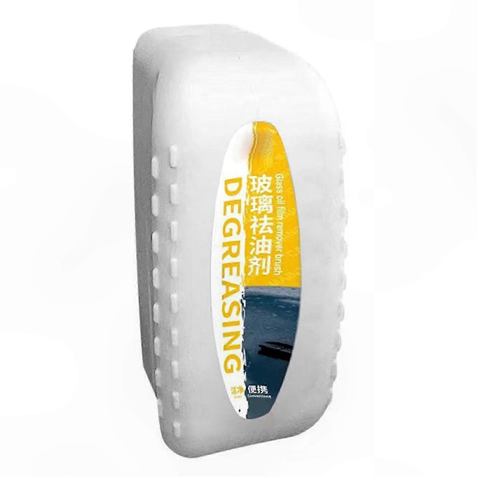 Integrated Car Care Brush with Leakproof Cover for Glass and Oil Film Removal