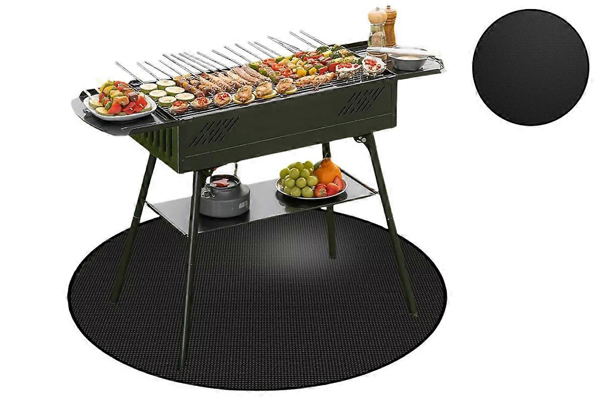 BBQ Fire-Resistant Mat Grill Splatter Rug Fireproof Heat Floor Protection