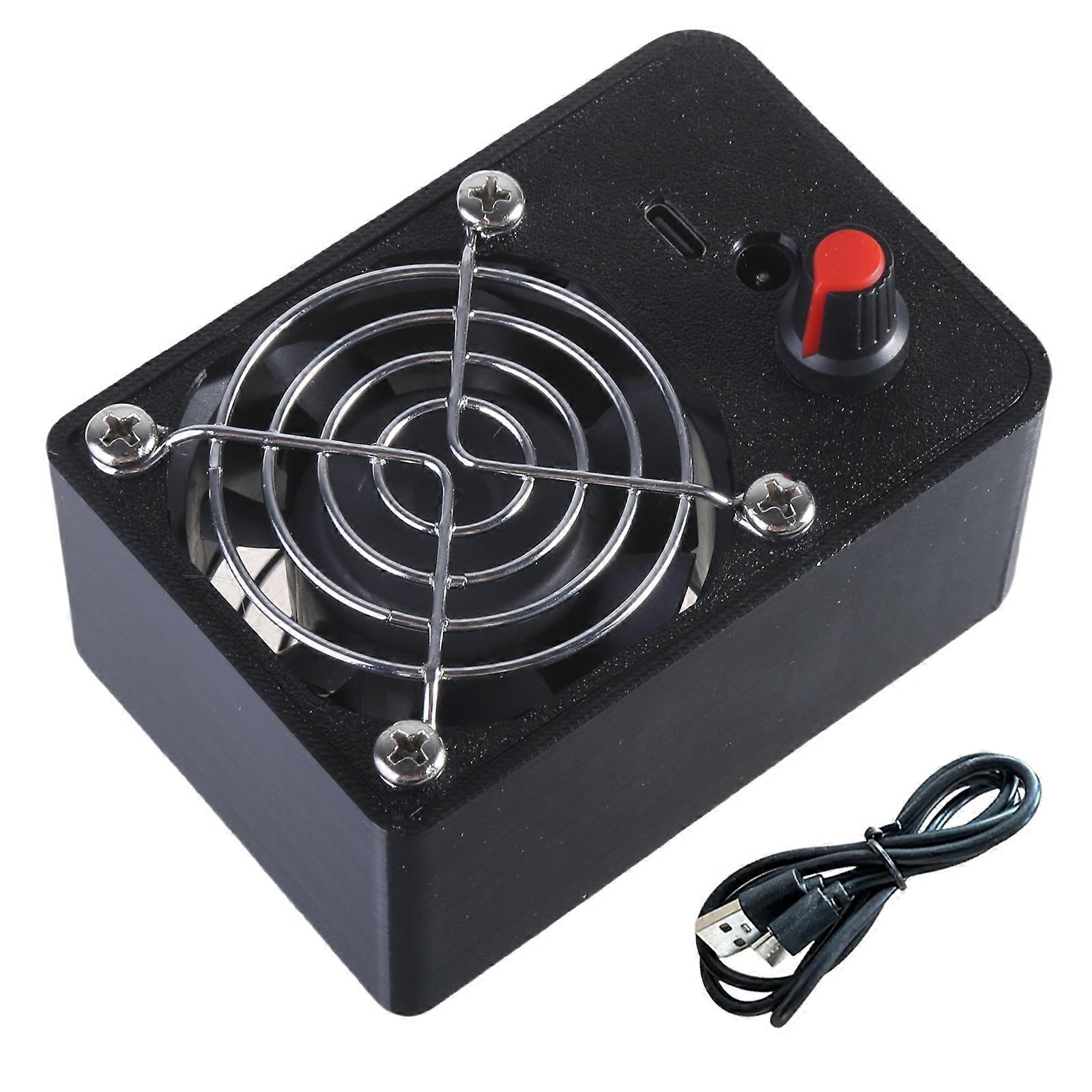 5V USB Powered PC Router Fan High Airflow Cooling Fan Adjustable Speed 16000RPM for PC Desktop 3D Printer Electronics Multicolor