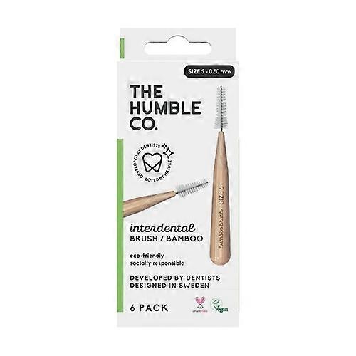 Humble Intermediate Brush - Size 5 / 0.8 - Green 6 units