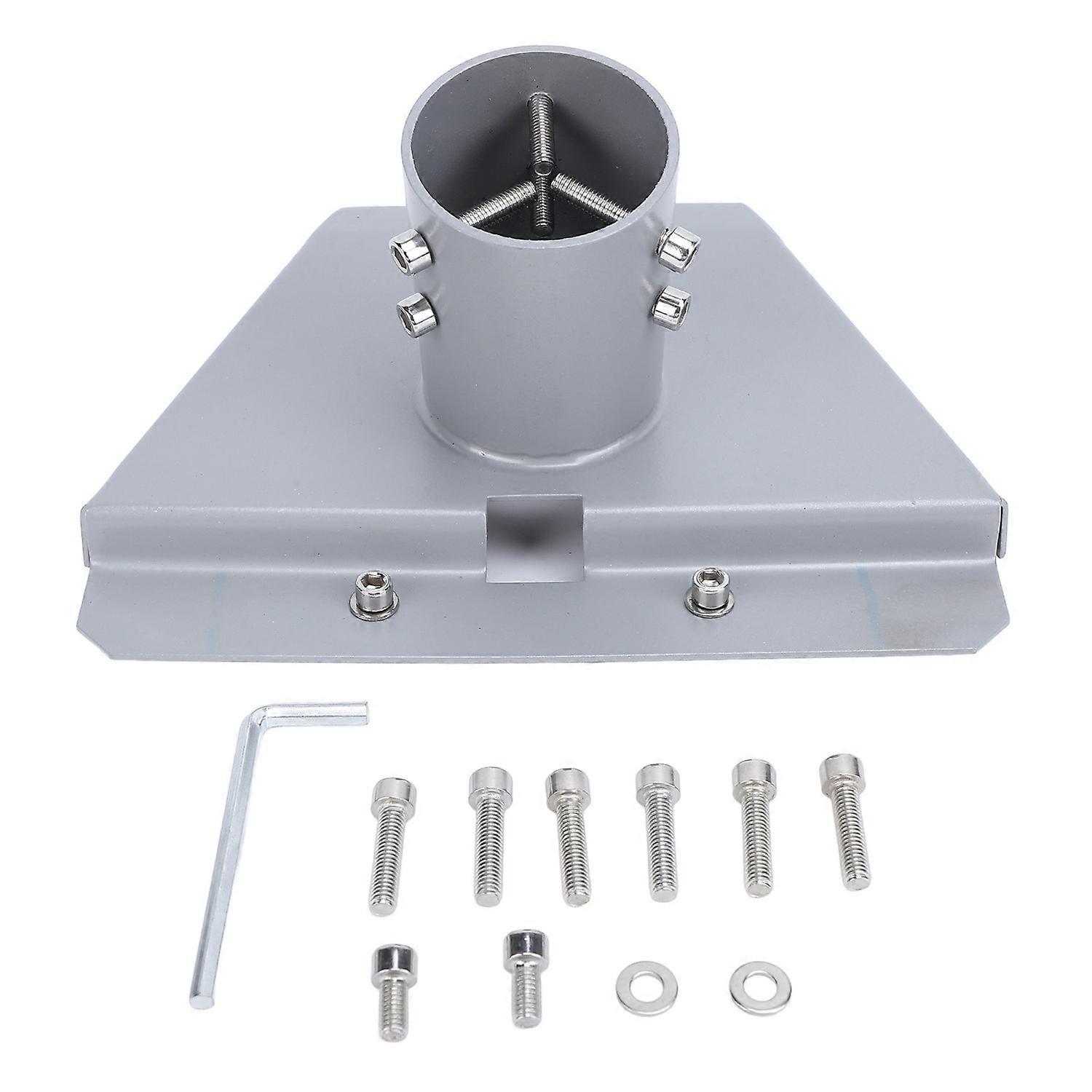 Satellite Internet Pipe Adapter Mount Rustproof Portable Satellite Internet Kit Mounting Kits Pole A