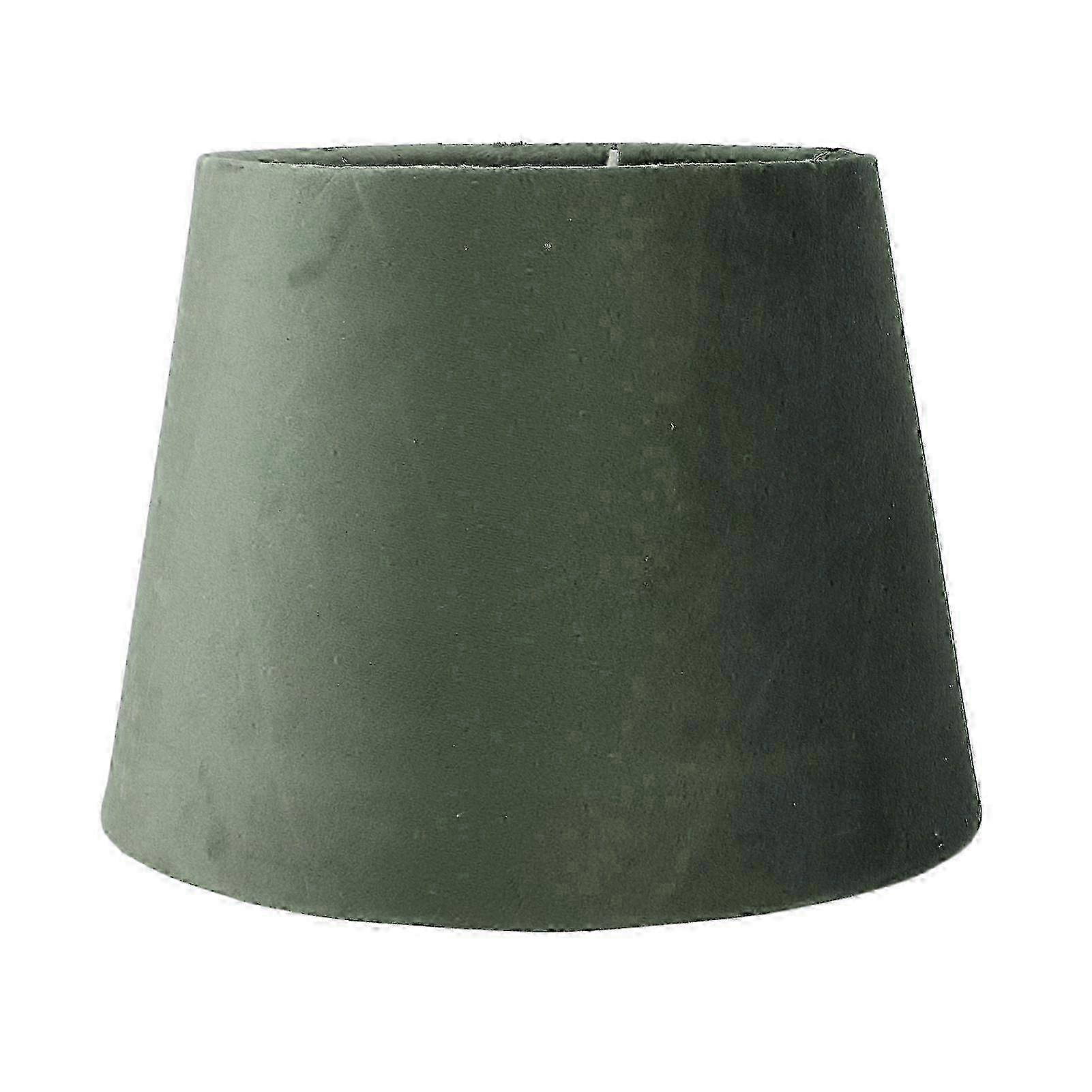 Small Lamp Shade Fabric Lampshade for Table Floor Light E27 E14 Dual Use Hand Crafted Conical Lamp Shade Army Green fg2025031702963