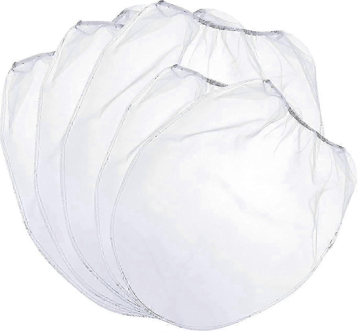 10 Pack 5 Gallon Paint Strainer Bags - White Opening Mesh Filters for Paint Sprayers - DD Edition 1107