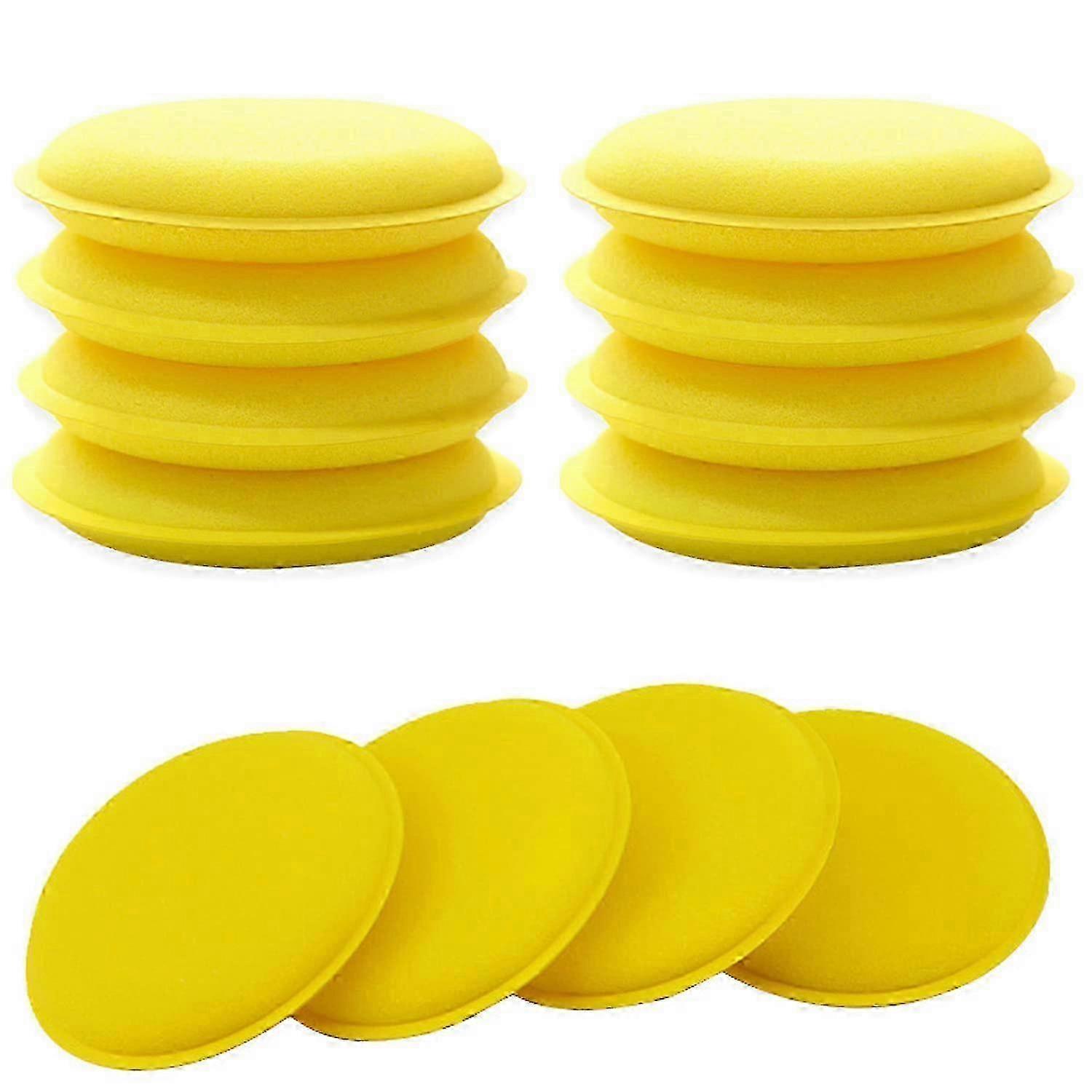 12Pcs Car Polishing Pads Polish Soft Foam Applicator Pads Practical Car Polishing Sponge Wax Applicator Sponge f