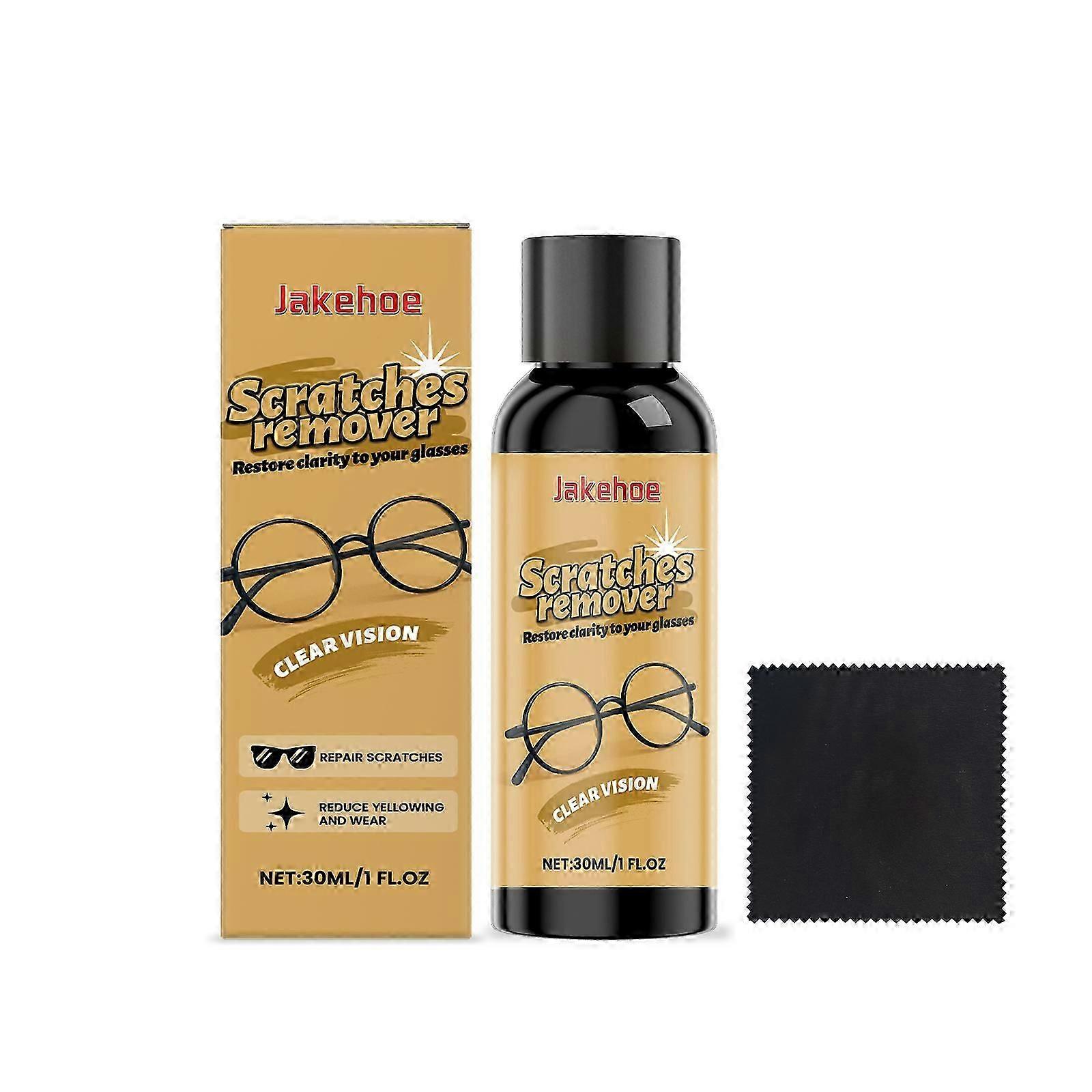 Jakehoe Scratch Remover, A Gentle Polishing Resin Glass Care Liquid For Fine Scratches