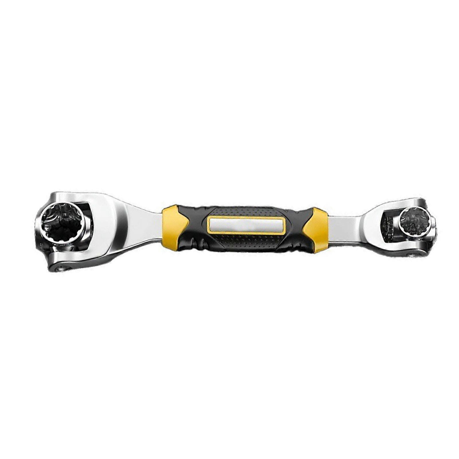 52 Multiple Size Socket Wrench System Rotating Head Technology Nonrust Steel Build for Long Time Performances Multicolor
