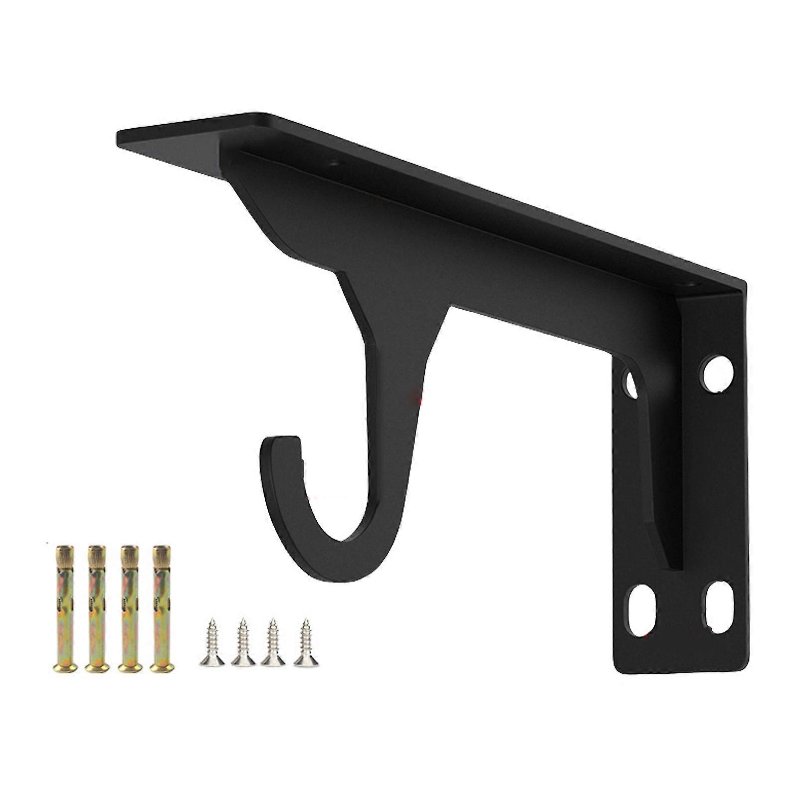 Reinforced Shelf Brackets with 110kg Load Capacity Cold Rolled Steel Wall Mount Support for Shelving Garage Workshop  18 inches