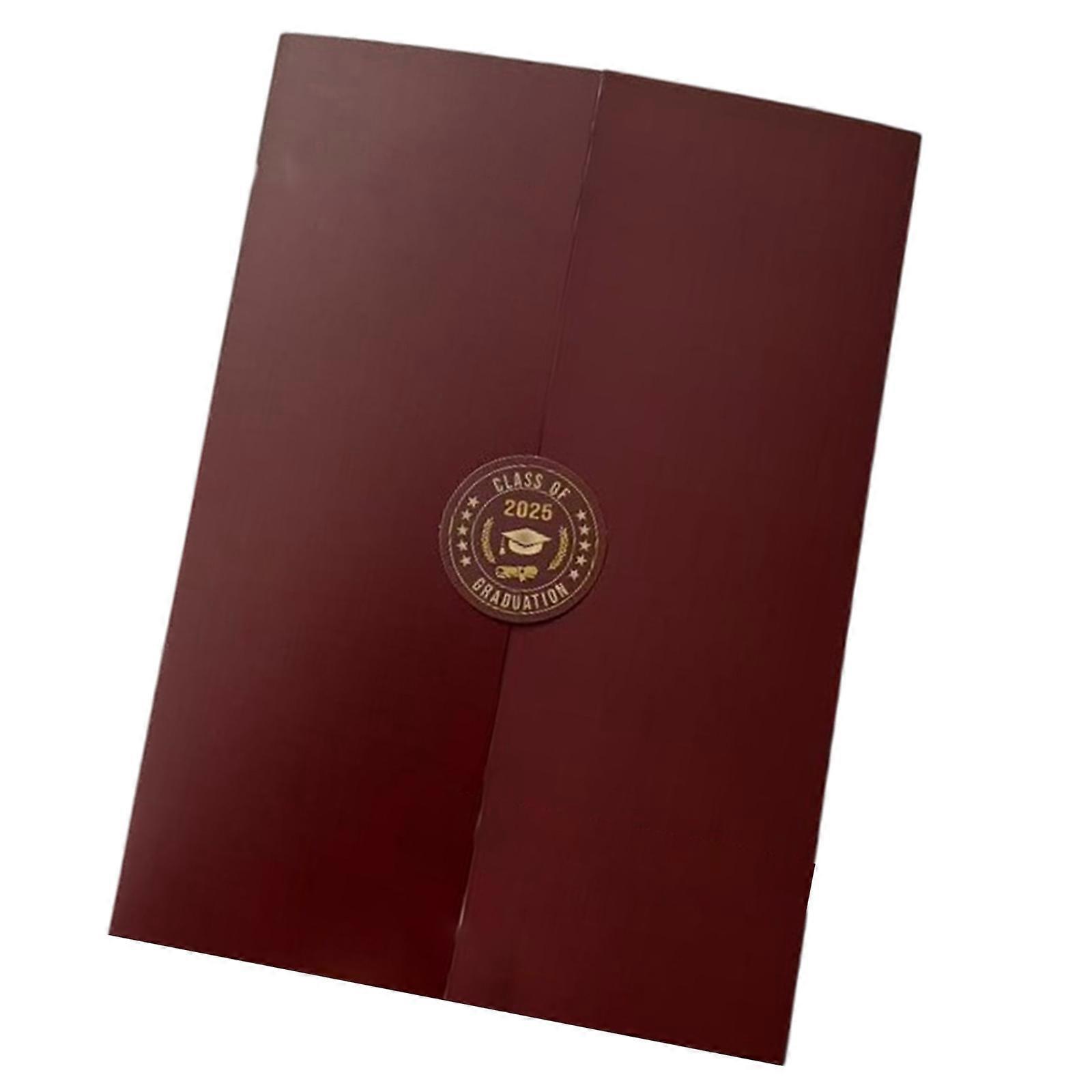 Class of 2025 Graduation Guest Book 2025 Graduation Decoration Congrats Graduate Signing Memory Card Signing Board  Red