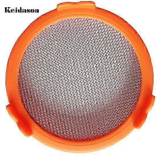 Durable Fine Holes Bright Color Sprout Lid Mason Jar Plastic with Stainless Steel Screen for Household 25-26