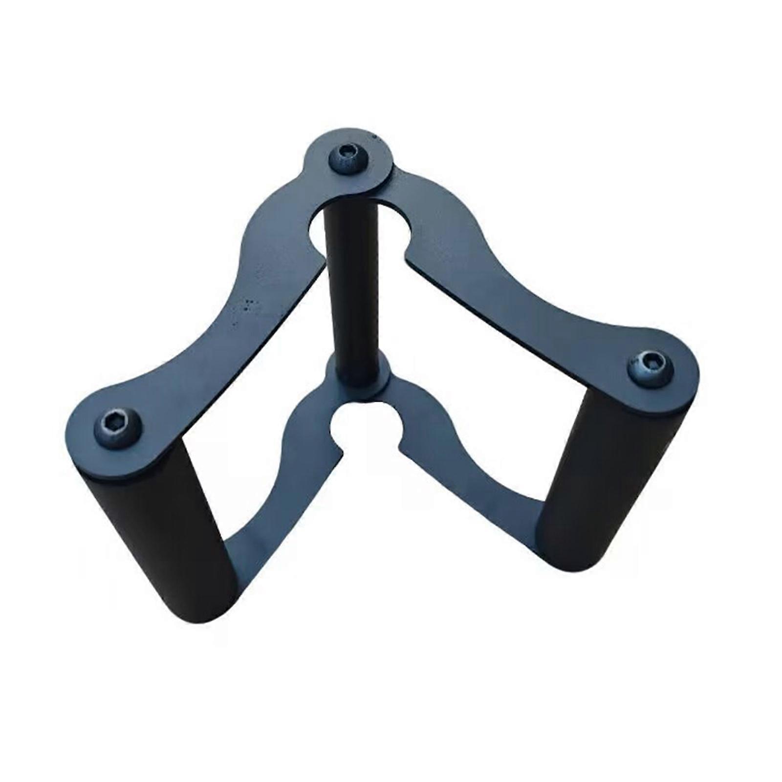 Regulable V Shape Gym Handle Durability Pull Down Handle for Cable Machines Features Ergonomic Rotation Multicolor