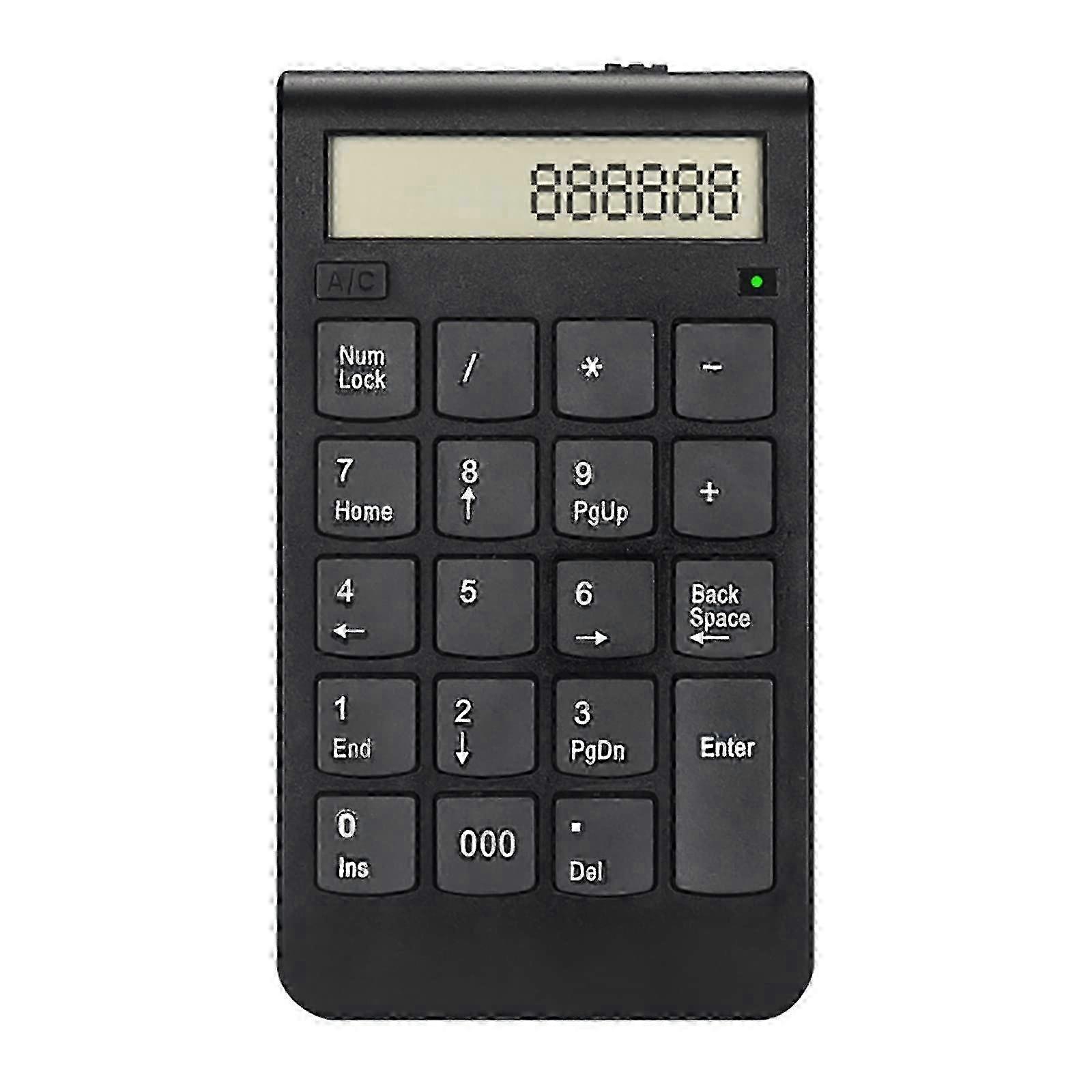 Basic Office Calculators Wireless Numeric Keypad Calculator w