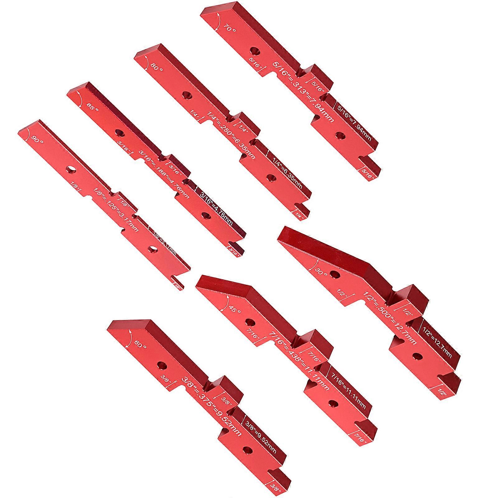 Table Sawing Gauge Table Setup Block With Instantly Readout Precise Setup Bar For Woodworking Routers Jobsites Use Multicolor