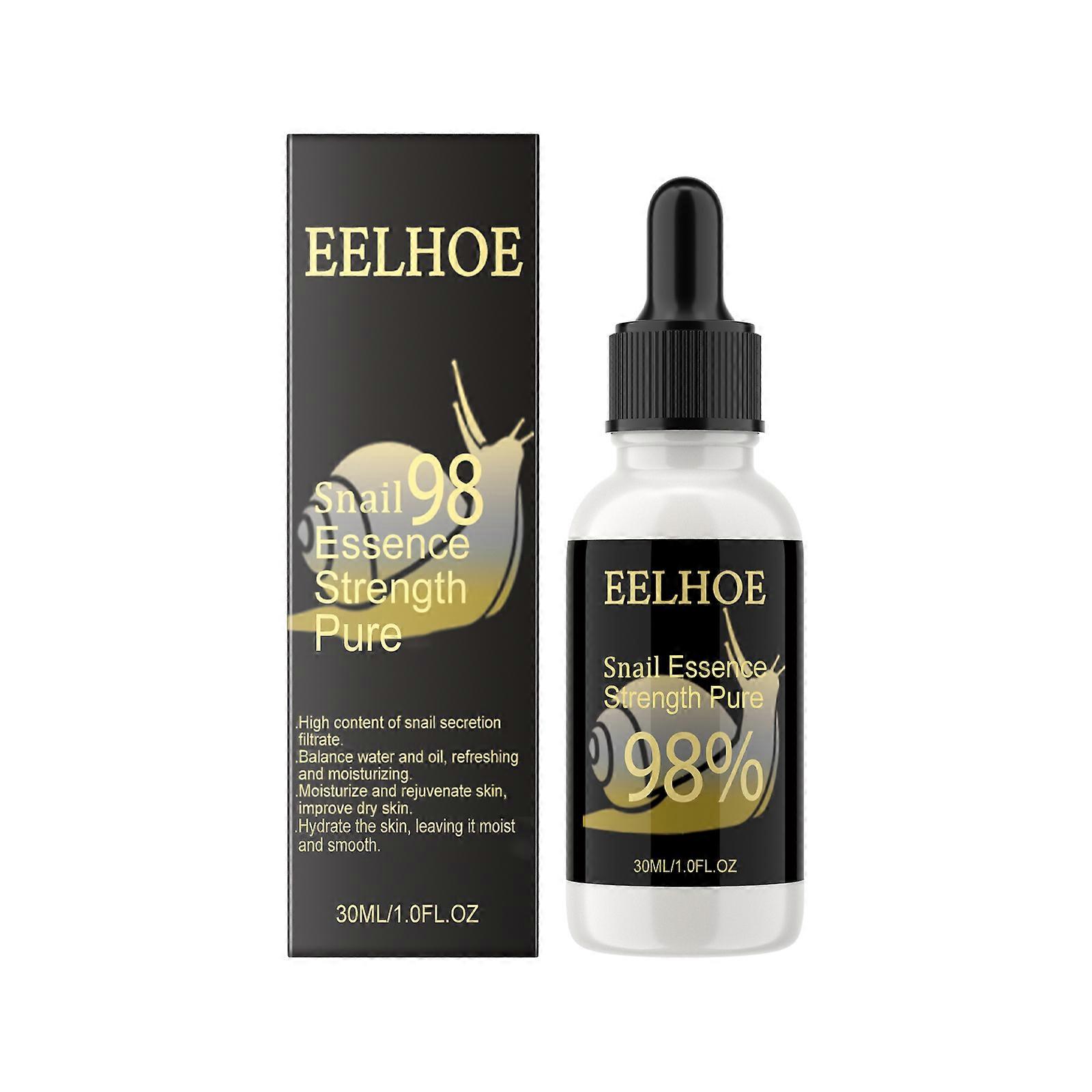 2pcsSnail Essence, Moisturizing and Pore-Minimizing