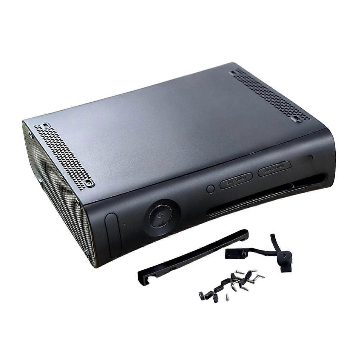 Complete Housing Shell Case Kit for 360 Fat Accessories for 360 Game Console Black
