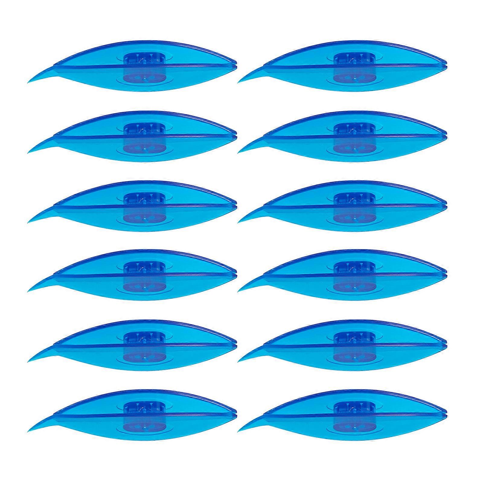 12Pcs Crafting Shuttles Set Easy to Use Tatting Shuttles Lacemaking Craft Shuttles Weaving Accessories for Lacemaking Multicolor