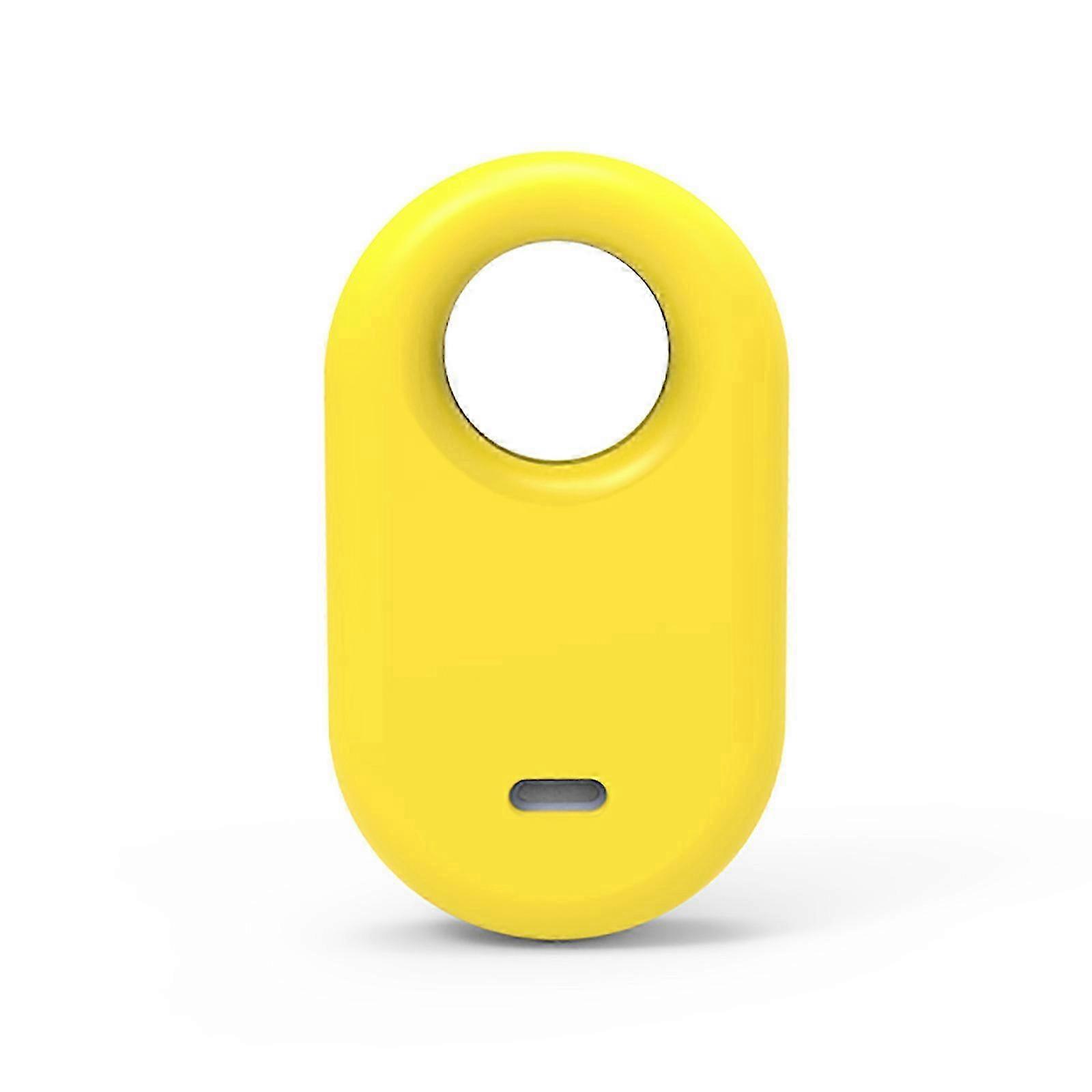 For Smarttag 2 Locator Case Scratch Resistance Anti-Lost Housing Protective Cover Slip Resistant Protector Holder Shells Yellow