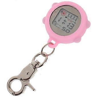 Montre infirmière avec chaîne, chronomètre numérique pour femmes et hommes, idéal pour la course à pied.