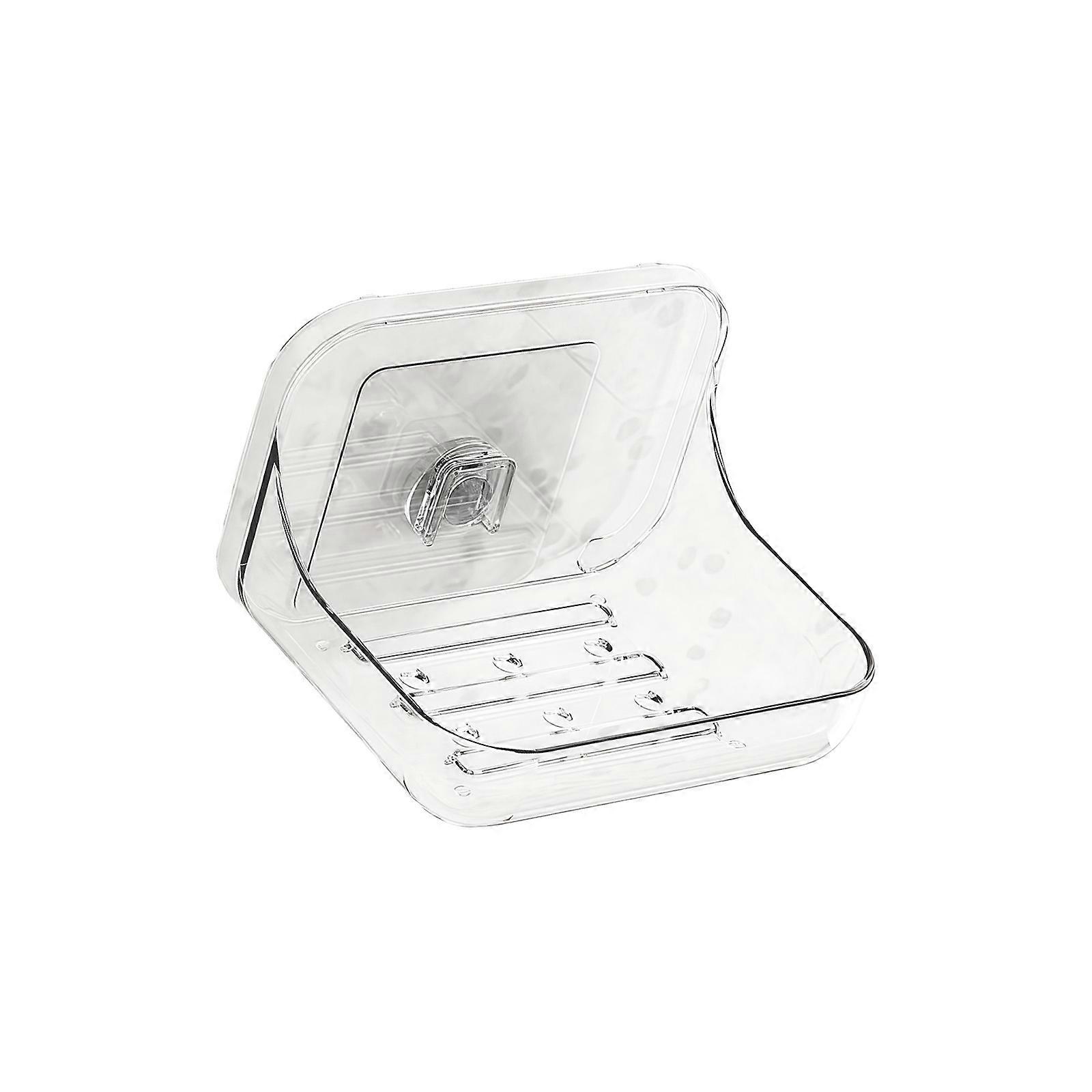 Practical Soap Holder Wall Mounted Drainage Functionality Soap Holder for Quick Drying Enhancing Bathroom Organization Multicolor