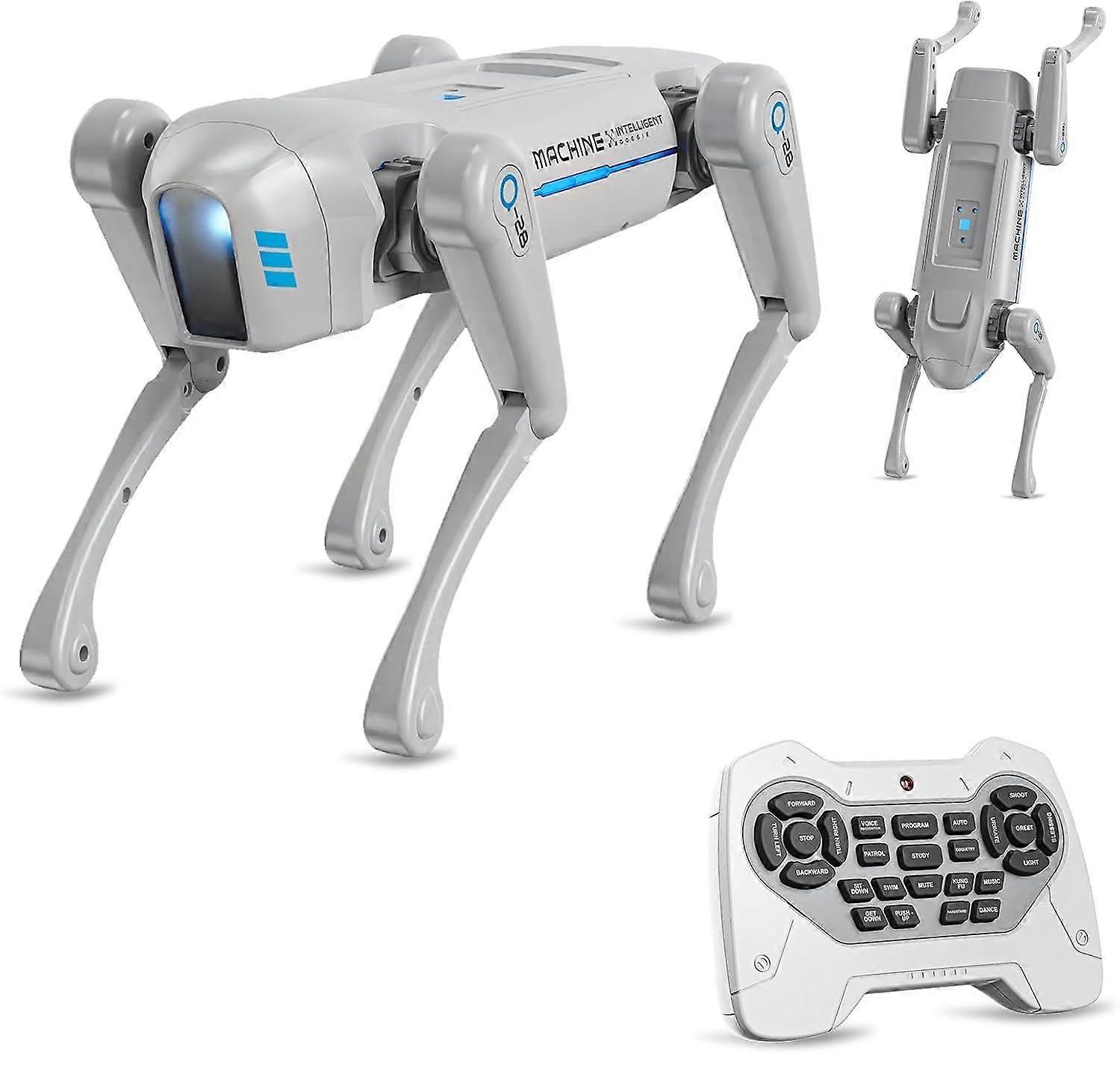 Smart Robot Dog for Kids, Interactive STEM Robot Pet with Voice & Remote Control, App Programming