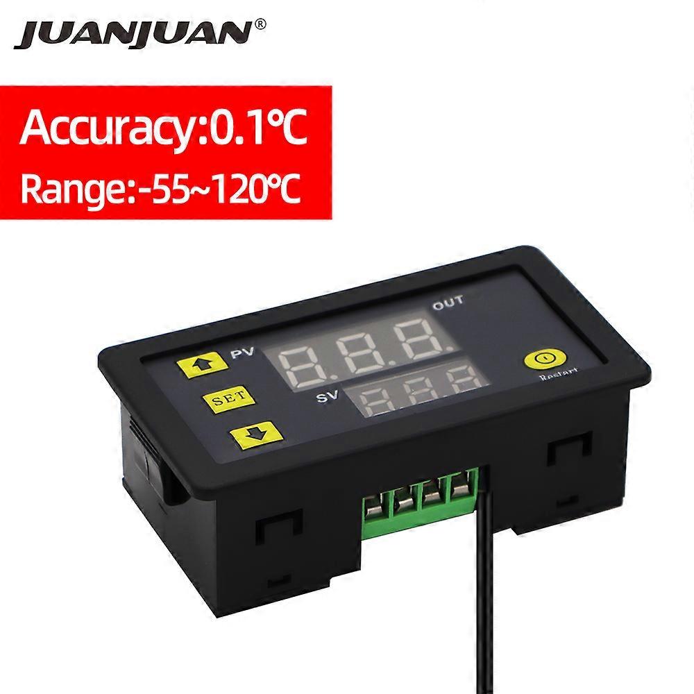 W3230 12V 24V 220V Mini Digital Temperature Controller Thermostat Regulator Heating Cooling Control Thermoregulator With Sensor