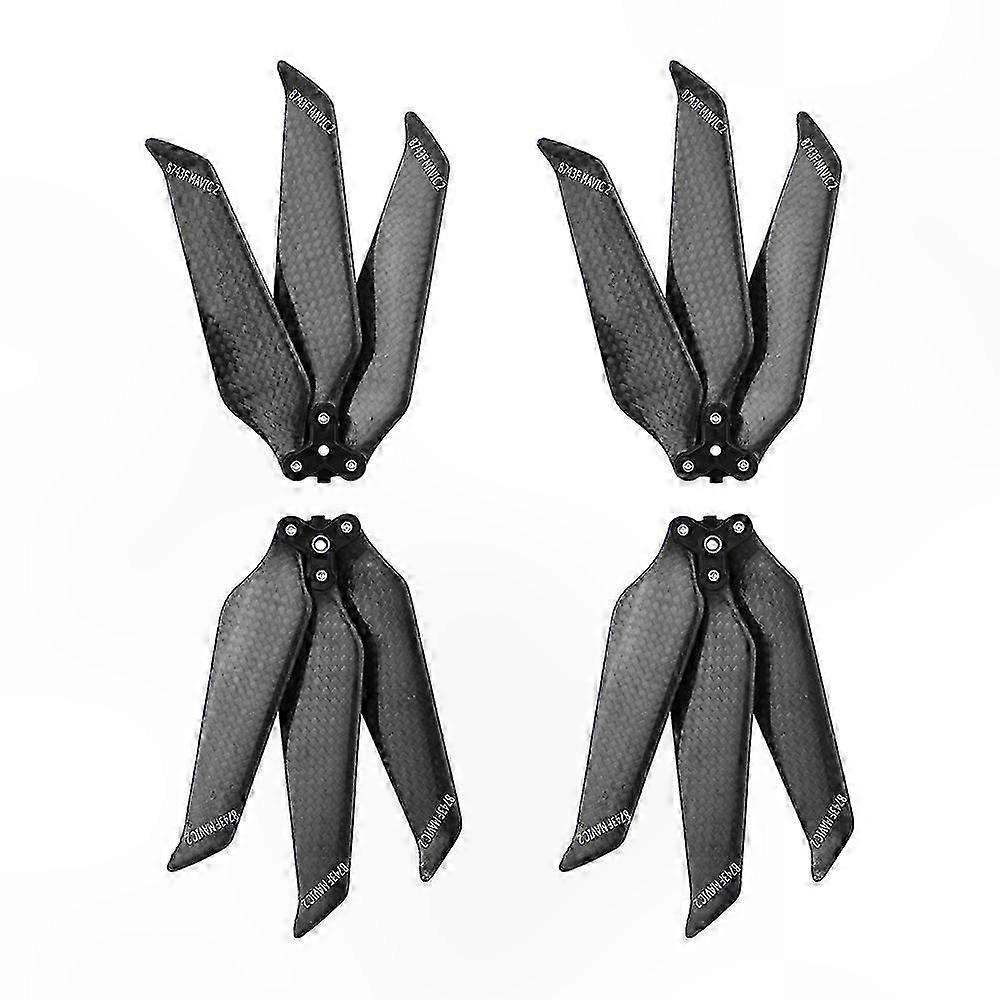 Foldable Carbon Fiber Propeller Blades for Drone, Replacement Accessories, 8743F - Helice - Compatible with Mavic 2 Pro Zoom