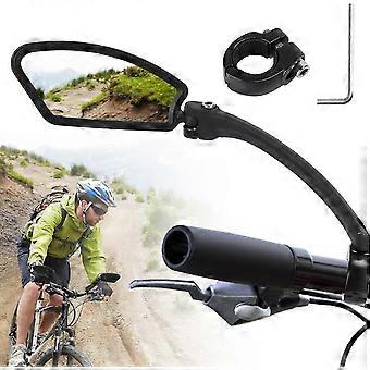 Specchietto retrovisore per bicicletta con rotazione a 360°, adatto per manubri da 21-26 mm, MTB, bici elettrica