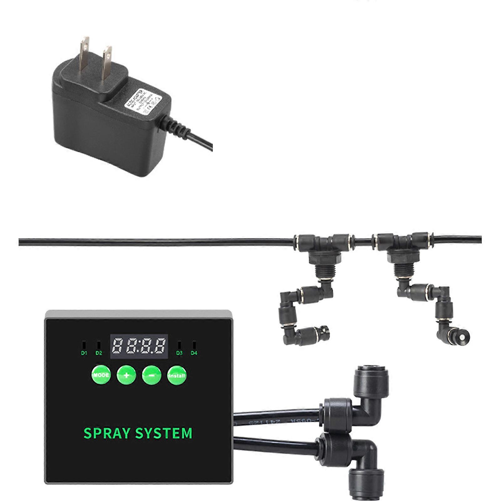 Advanced Sensors Controlled Humidifier Rainforests Intelligent Irrigation Timer for Displays with User Friendly Multicolor