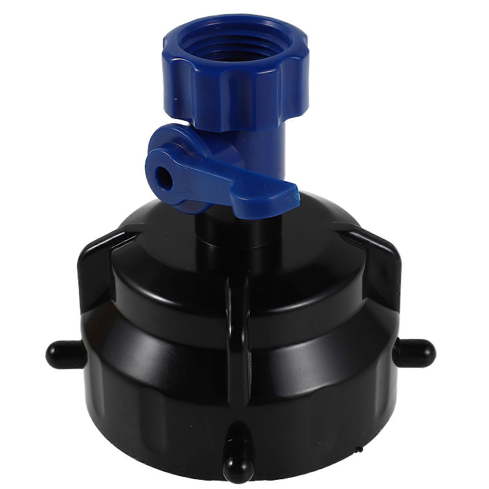 Rv Sewer Hose Cap for Water Flow Control with Shut-Off Valve