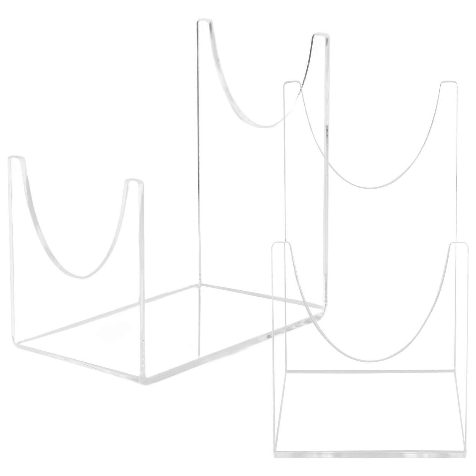 2Pcs Acrylic Sword Display Stand for Home Shofar Display Holder Clear