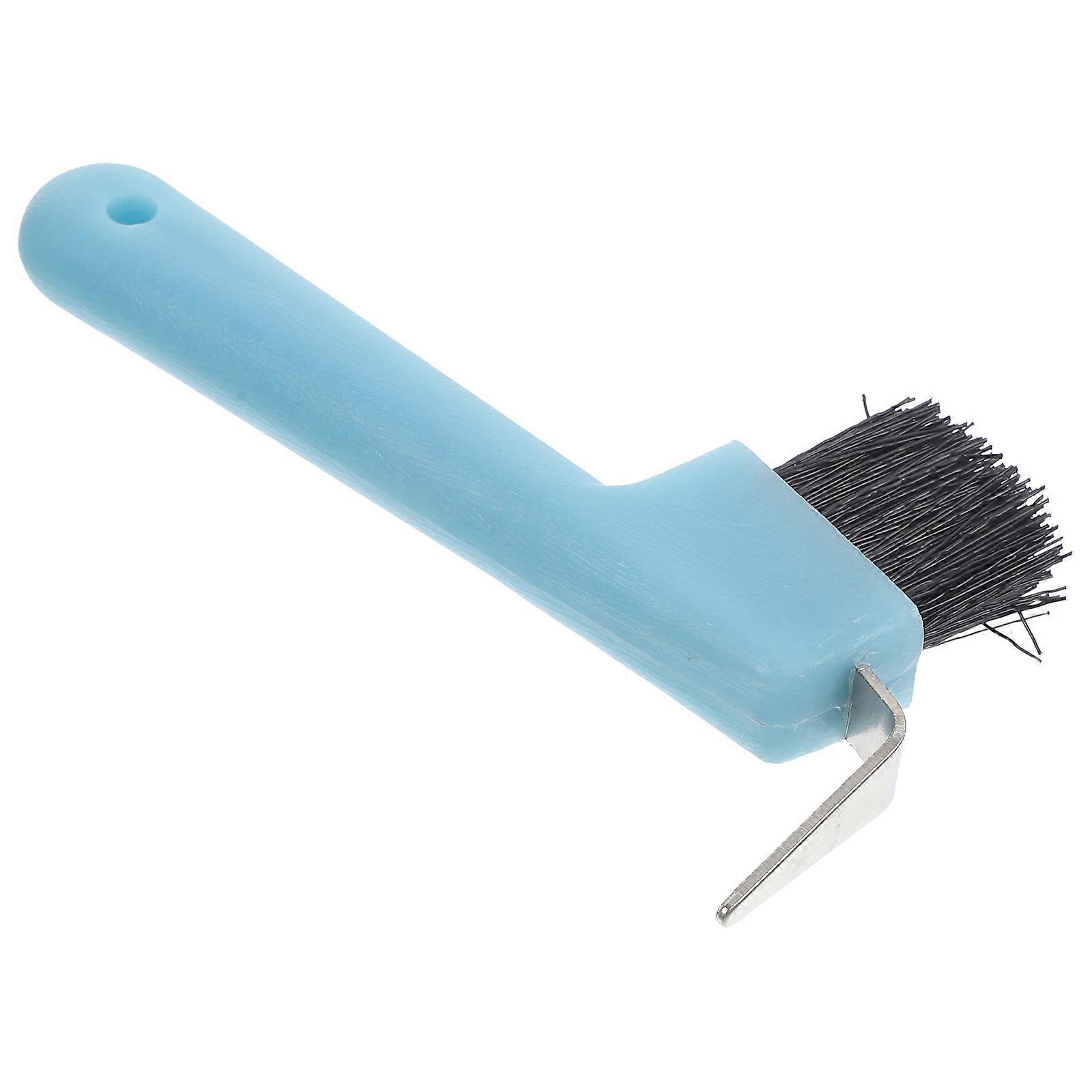 Portable Hoof Cleaning Tool 2Pcs Hoof Brush Rectangular Shape Suitable For Cold Weather Use