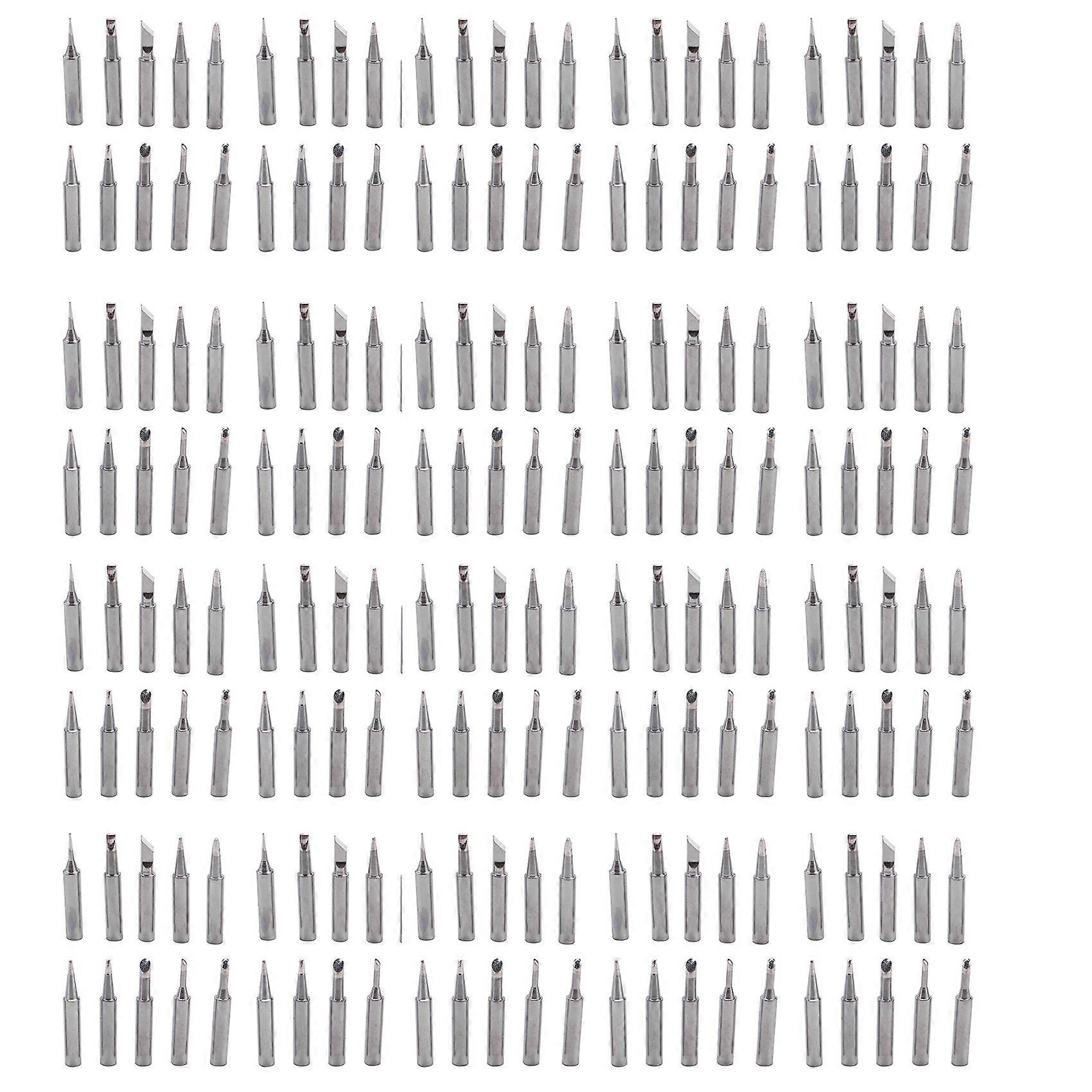 200 Tip Set Tips Soldering Tip Set for Soldering Iron 900-T-I/ BK/ 1.6D/ 2.4D/ 3.0D/ 2C/ 3C/ 4C 