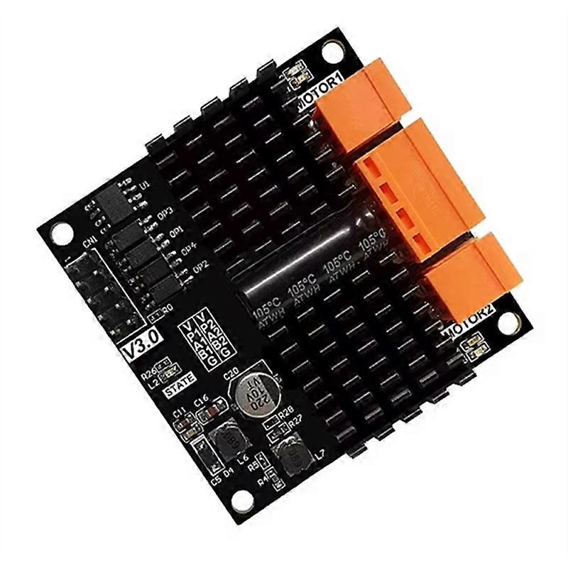 12V24V 12A Dual DC Motor Drive Module Board, H-Bridge Second L298N BTS7960 10A