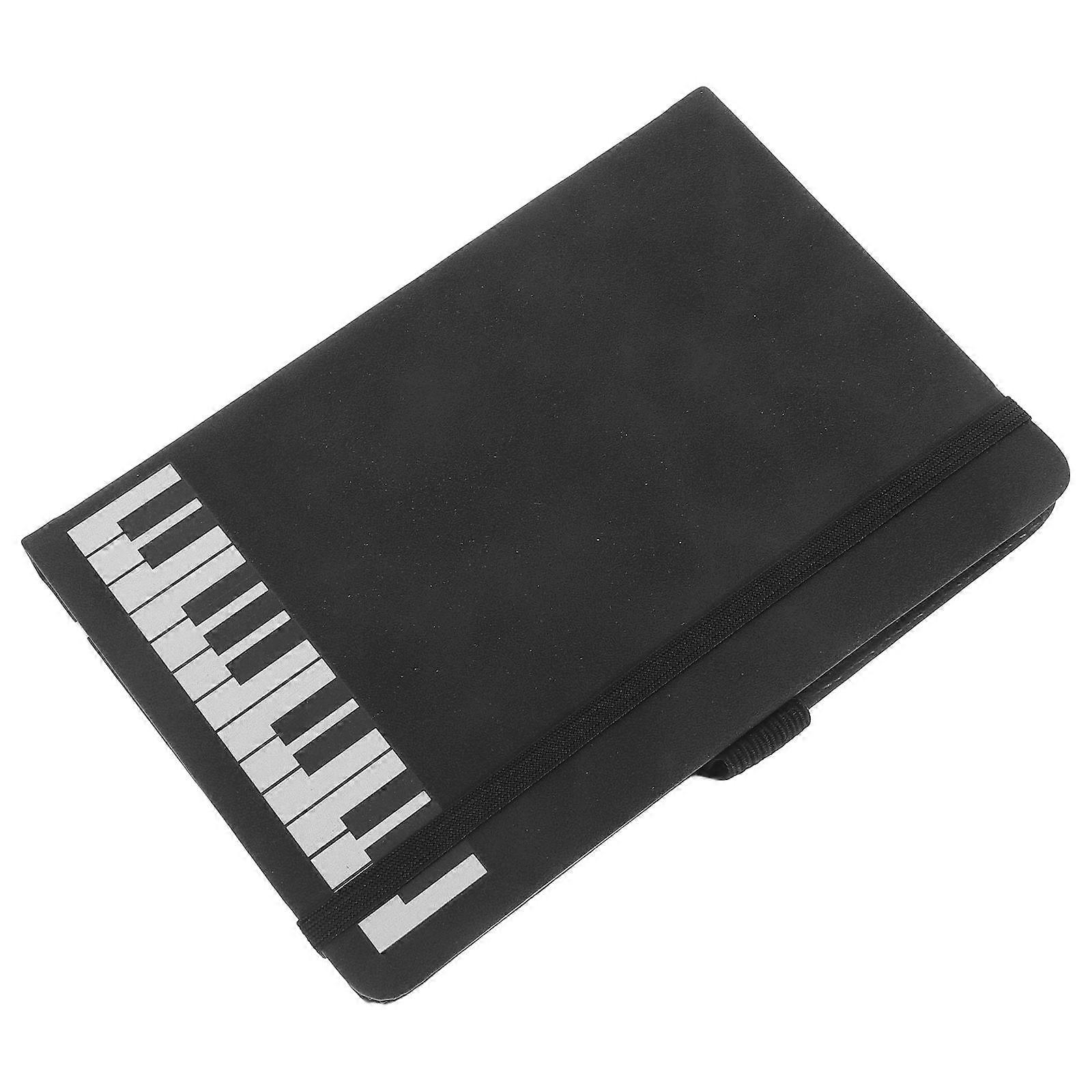 Music Theme Notebook Piano Notebook for Writing 4Pcs Portable Gift