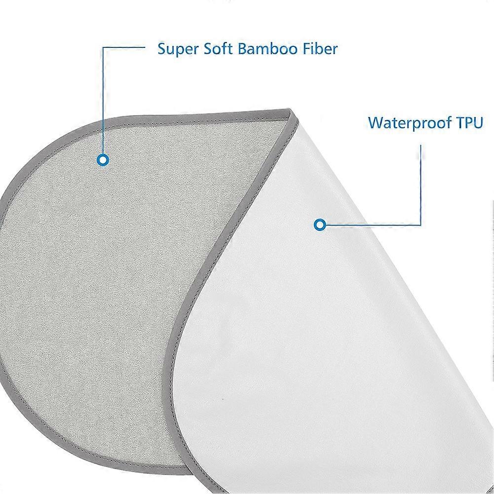 3 Pack Waterproof Changing Pad Liners, Reusable Portable Diaper Changing Pad Covers