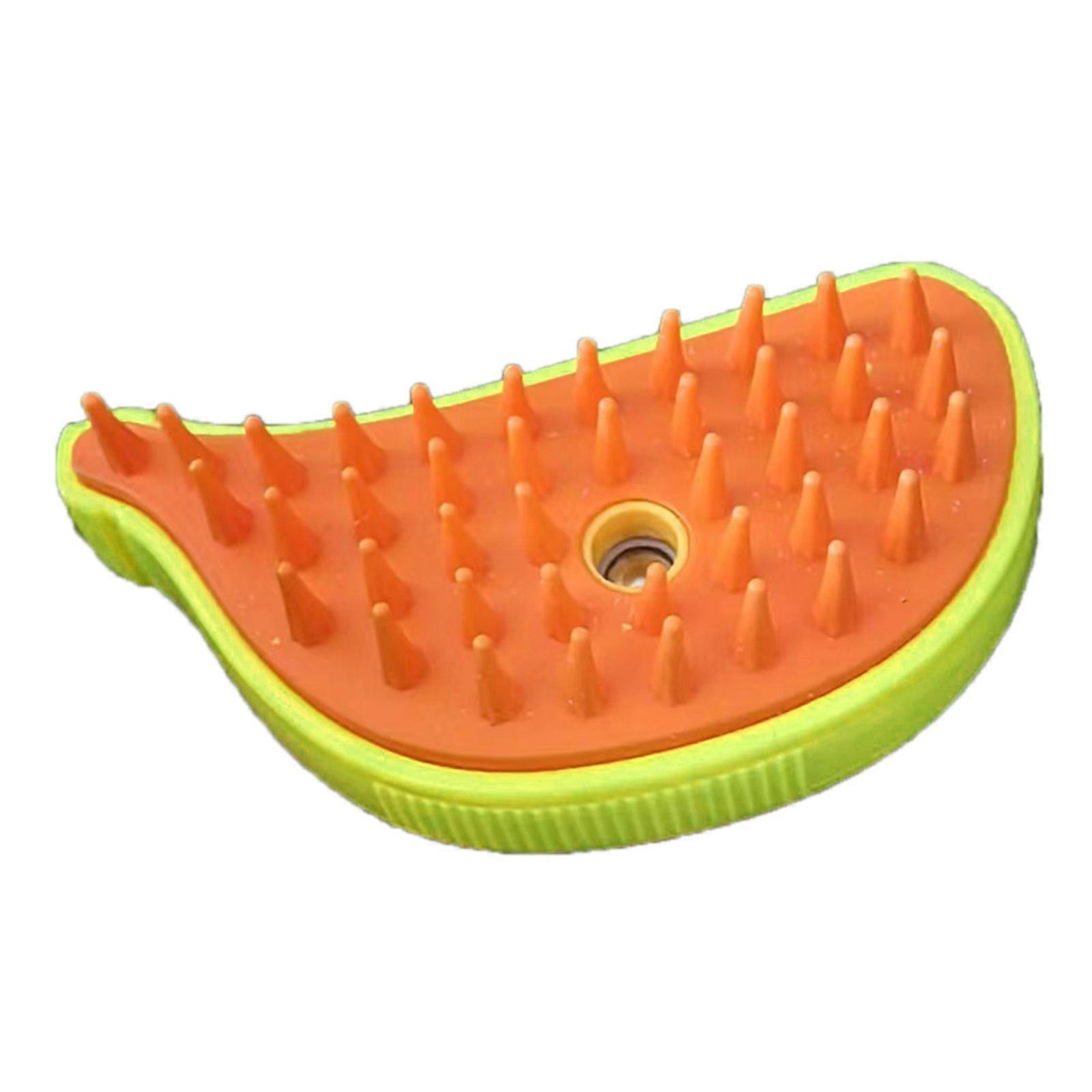 ペットの毛の除去コーム猫スプレーブラシ犬用簡単なクリーニングスプレーブラシヘアスクレーパーペットグルーミングツール充電式グリーン