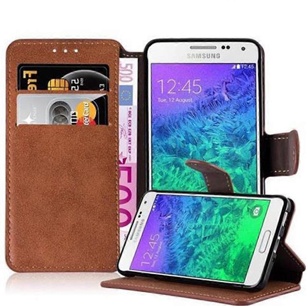 Samsung Galaxy ALPHA Case Protective Case - in Retro Design