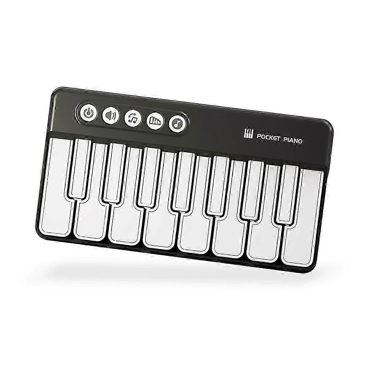 Mini Piano Pocket Electronic Keyboard Mini Electronic Organ, B