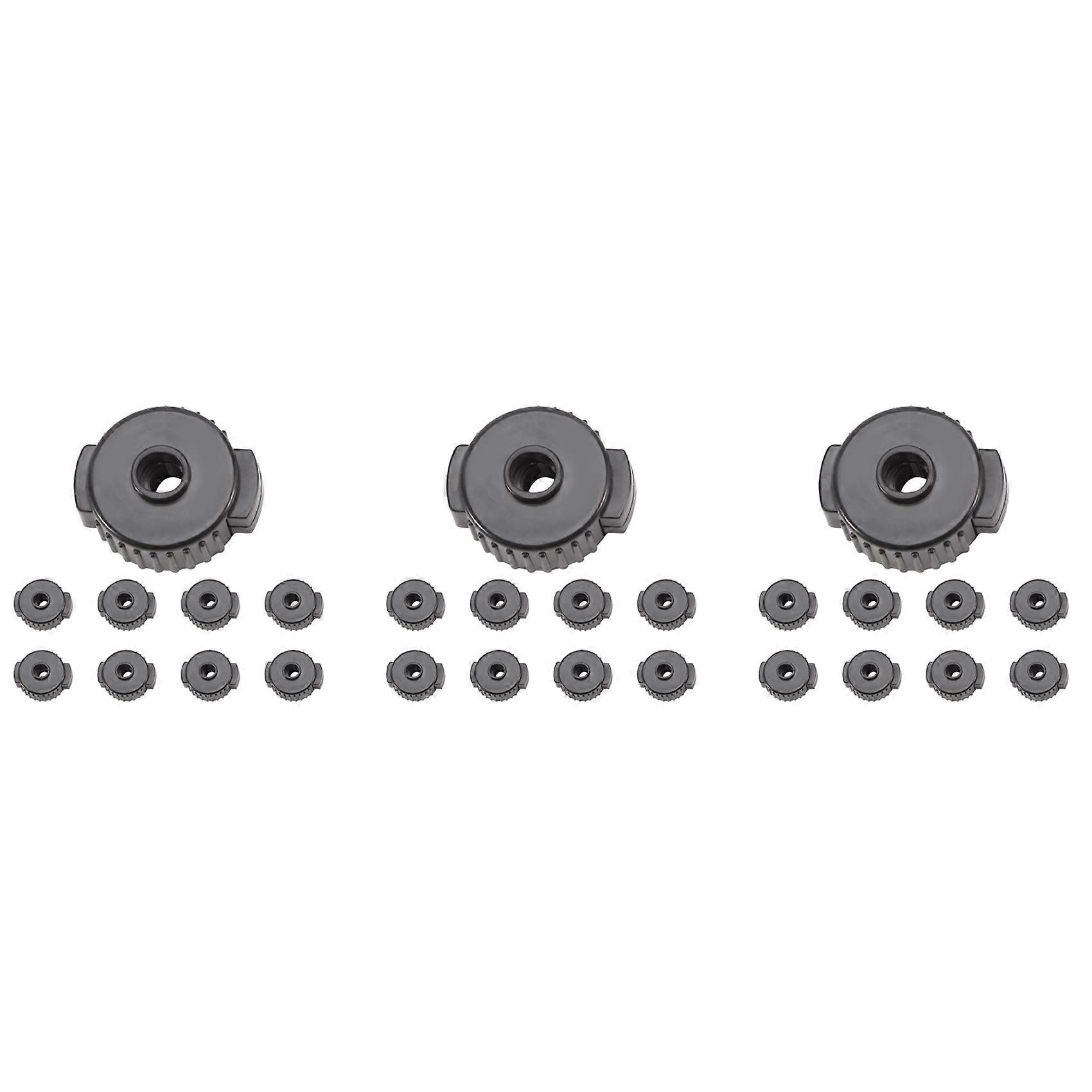 27Pcs ABS Drum Set Quick Release Nuts Cymbal Quick Assembly Drum Mate Replacement Accessories